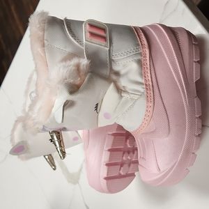 NWT toddlers Unicorn Cat and Jack rain,  winter weather boots size 7